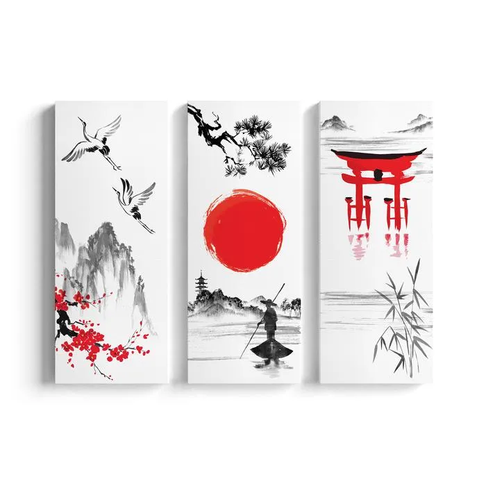 japan canvas wall art