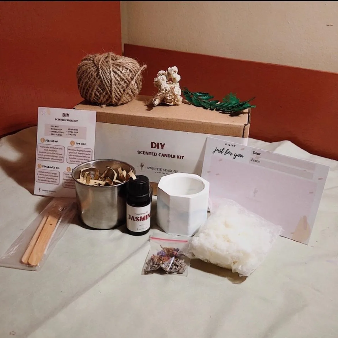 lilin aromaterapi diy